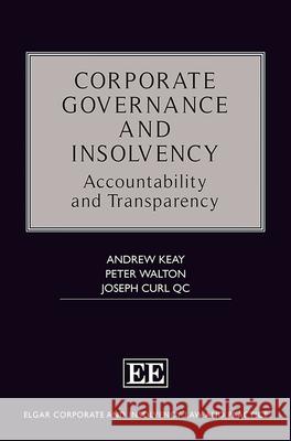 Corporate Governance and Insolvency: Accountability and Transparency