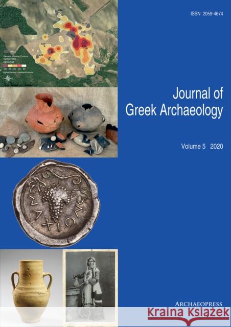 Journal of Greek Archaeology Volume 5 2020