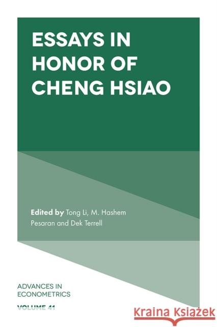 Essays in Honor of Cheng Hsiao