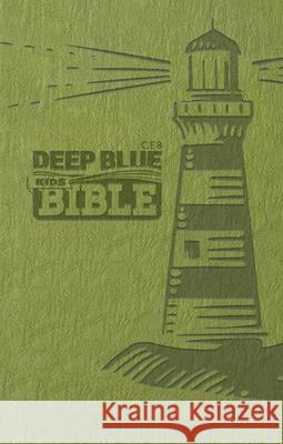 Ceb Deep Blue Kids Bible Lighthouse Green