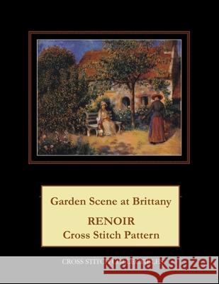 Garden Scene in Brittany: Renoir Cross Stitch Pattern