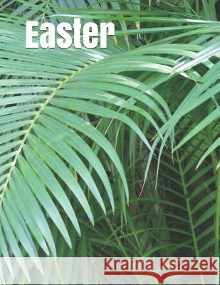 Easter: Senior reader study bible reading in extra-large print for memory care with colorful photos, reminiscence questions, a