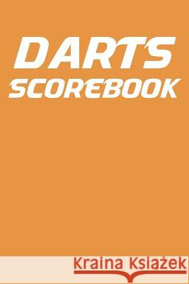 Darts Scorebook: 6x9 Darts Scorekeeper with Checkout Chart and 100 Scorecards