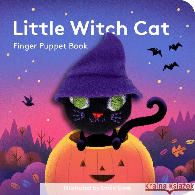 Little Witch Cat: Finger Puppet Book