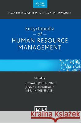 Encyclopedia of Human Resource Management