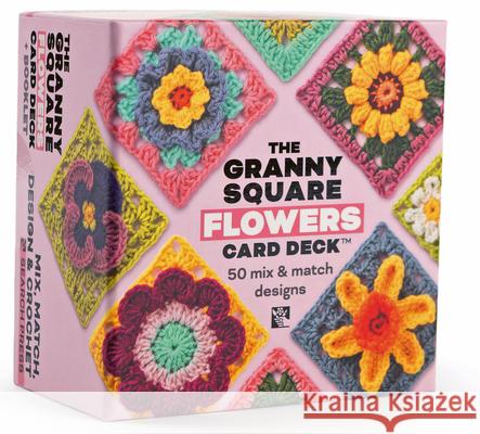 The Granny Square Flowers Card Deck: 50 Mix and Match Designs