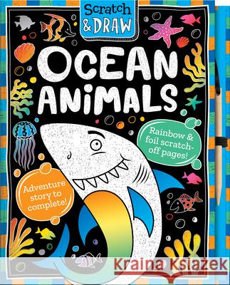 Scratch and Draw Ocean Animals