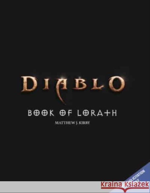 Diablo: Book of Lorath