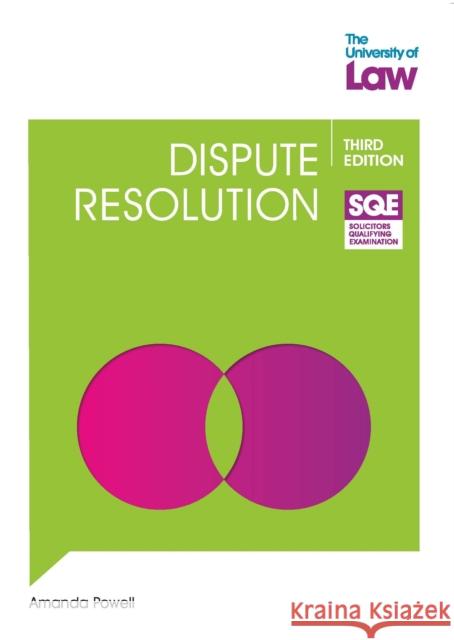 SQE - Dispute Resolution 3e