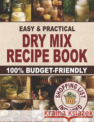 Easy & Practical Dry Mix Recipe Book: 100% Budget-Friendly Homemade Recipes to Stock Up for Long-Term Storage & Shop Only Once a Month to Enjoy Stress