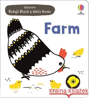Baby's Black and White Books Farm