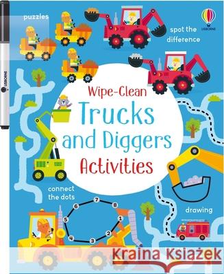 Wipe-Clean Trucks and Diggers Activities