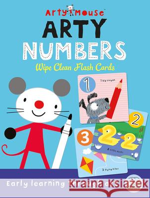 Arty Mouse Arty Numbers Wipe Clean Flash Cards