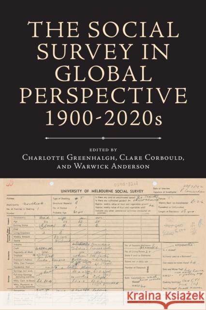 The Social Survey in Global Perspective, 1900-2020s