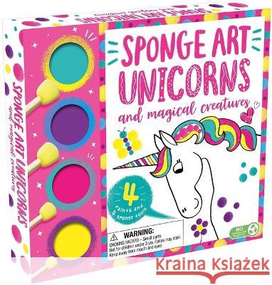 Unicorn Sponge Art: With 4 Sponge Tools and 4 Jars of Paint