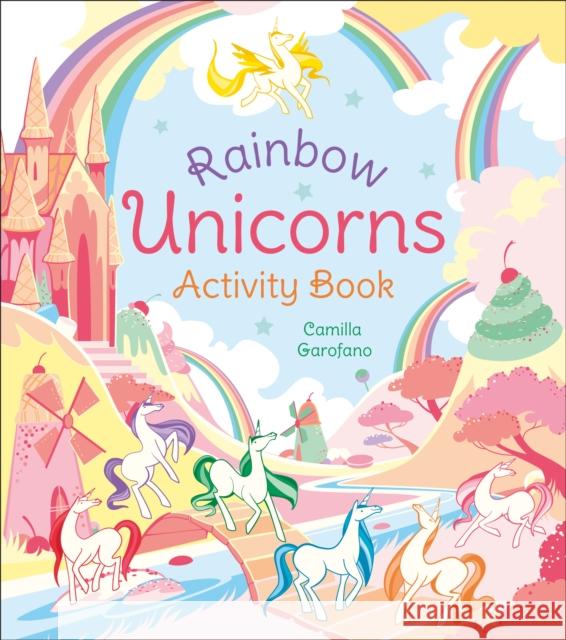 Rainbow Unicorns Activity Book