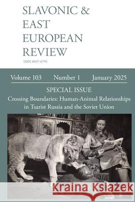 Slavonic & East European Review (103.1) 2025
