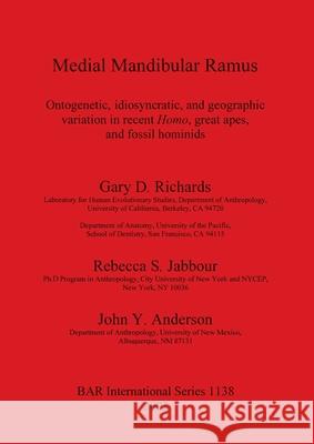 Medial Mandibular Ramus: Ontogenetic, idiosyncratic, and geographic variation in recent Homo, great apes, and fossil hominids