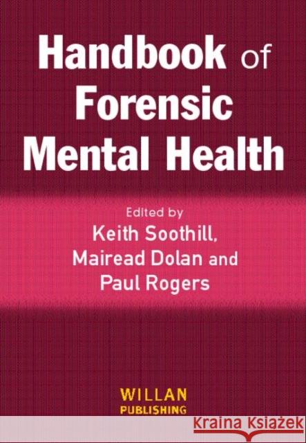 Handbook of Forensic Mental Health