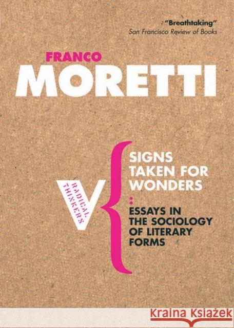 Signs Taken For Wonders : On the Sociology of Literary Forms