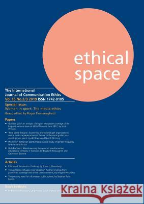 Ethical Space Vol.16 Issue 2/3