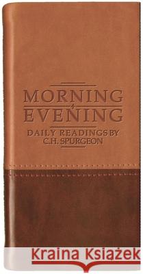 Morning And Evening – Matt Tan/Burgundy: Daily Readings by C. H. Spurgeon