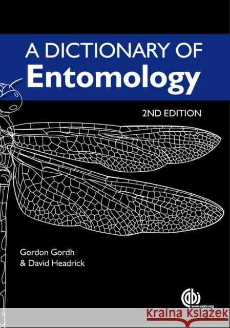 Dictionary of Entomology