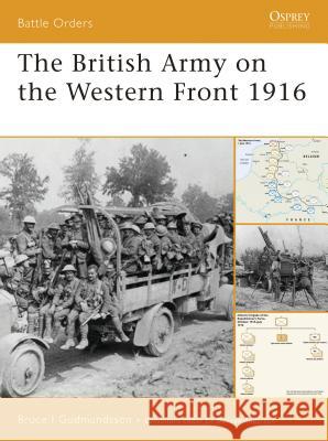 The British Army on the Western Front 1916