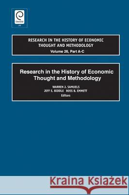 Research in the History of Economic Thought and Methodology (Part A, B & C)