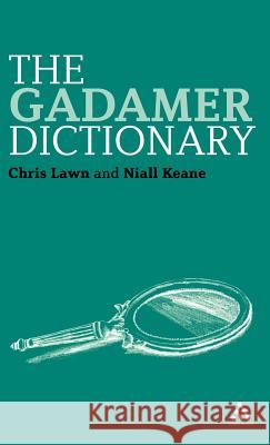 The Gadamer Dictionary