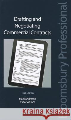 Drafting and Negotiating Commercial Contracts