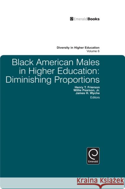 Black American Males in Higher Education: Diminishing Proportions