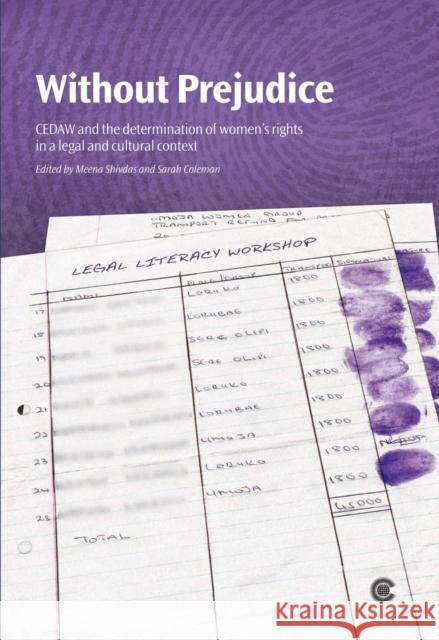 Without Prejudice: CEDAW and the determination of women’s rights in a legal and cultural context