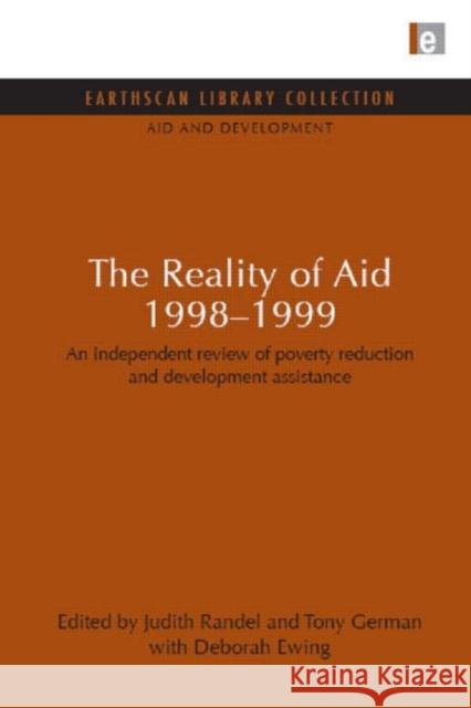 The Reality of Aid 1998-1999 : An independent review of poverty reduction and development assistance