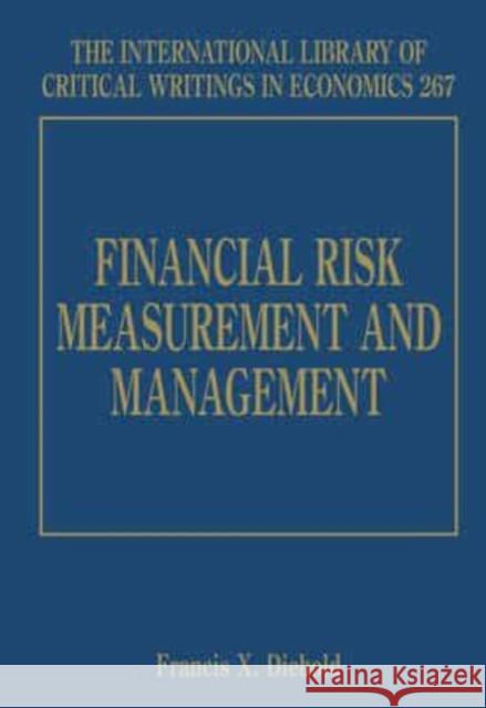 Financial Risk Measurement and Management