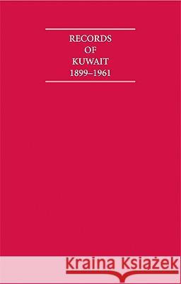 Records of Kuwait 1899-1961 8 Volume Hardback Set Including Boxed Maps and Genealogical Tables