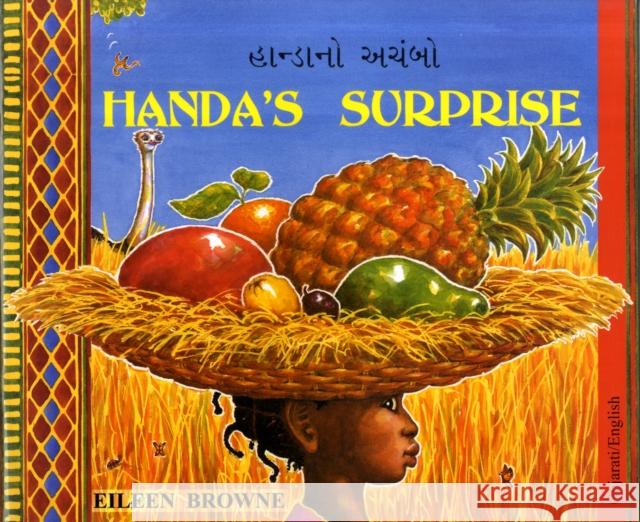 Handa's Surprise in Gujarati and English