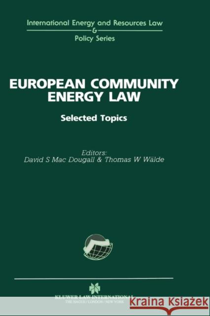 European Community Energy Law