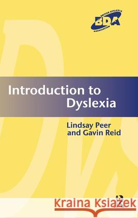 Introduction to Dyslexia