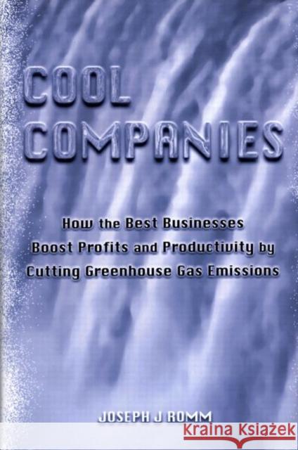 Cool Companies: How the Best Businesses Boost Profits and Productivity by Cutting Greenhouse Gas Emmissions