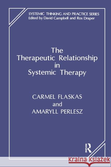 The Therapeutic Relationship in Systemic Therapy