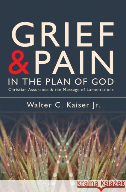 Grief and Pain in the Plan of God: Christian Assurance and the message of Lamentations