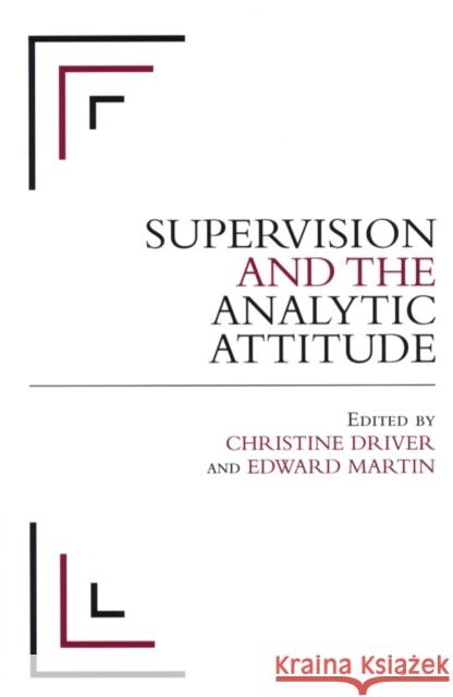 Supervision and the Analytic Attitude