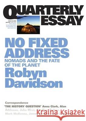 No Fixed Address: Nomads and the fate of the planet