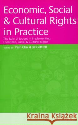 Economic, Social and Cultural Rights in Practice: The Role of Judges in Implementing Economic, Social and Cultural Rights
