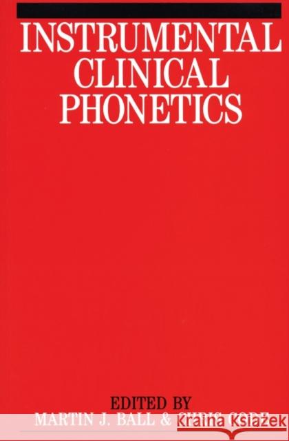 Instrumental Clinical Phonetics