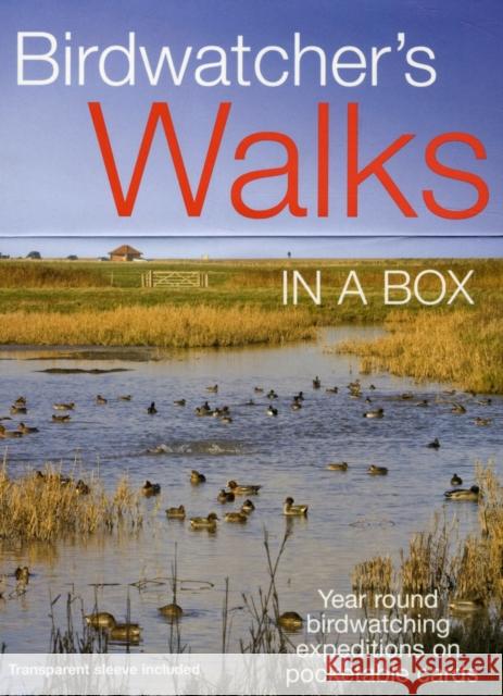 Birdwatchers Walks in a Box: Year-round bird walks in Britain on pocketable cards