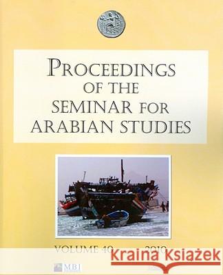 Proceedings of the Seminar for Arabian Studies