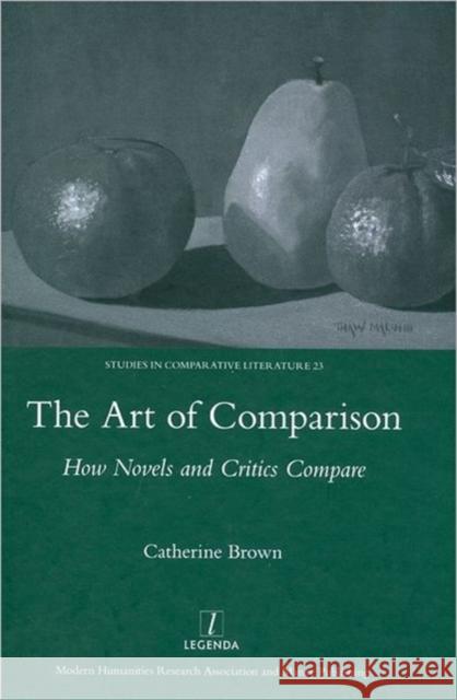 The Art of Comparison: How Novels and Critics Compare