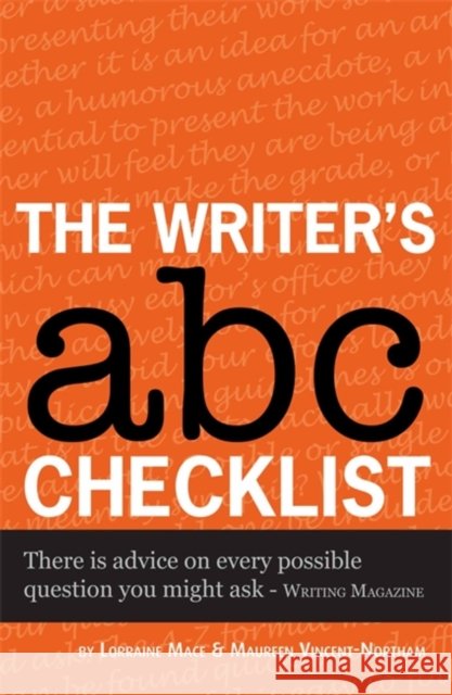 The Writer's ABC Checklist